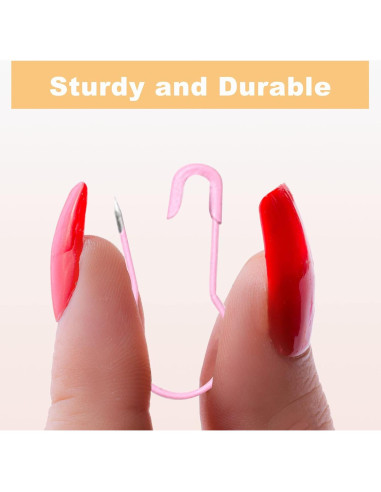 120 Alfileres de Seguridad de Colores Keepsweat 22mm Metal