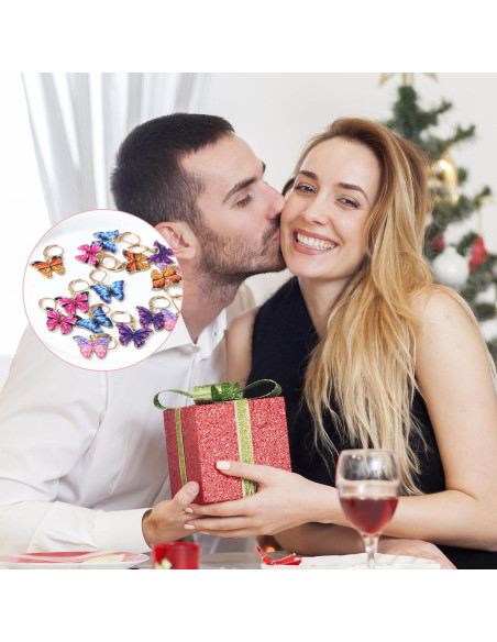 20 Marcadores de Puntos para Tejer Maxqzin - Aleación, 5 Colores