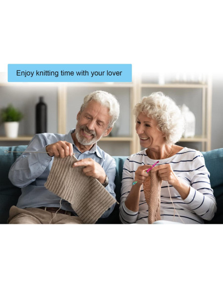 Juego de 27 Ganchillos Ergonomicos Weabetfu 0.8mm a 2.75mm Juego de 27 Ganchillos Ergonomicos Weabetfu 0.8mm a 2.75mm