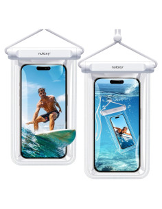 Funda Impermeable Nulaxy 2 Pack para Teléfono hasta 19 cm