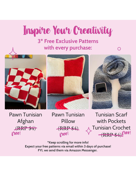 KnitPal Juego de Ganchillos Tunecinos Doble Punta 35cm - 5 Tamaños