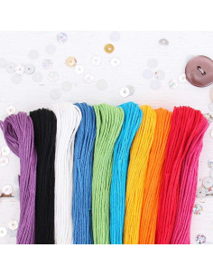 Kit de Hilo de Bordado 100% Algodón Egipcio ThreadArt 8m 2