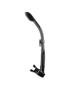 Snorkel Seco Cressi Supernova - Adulto, Negro, Silicona