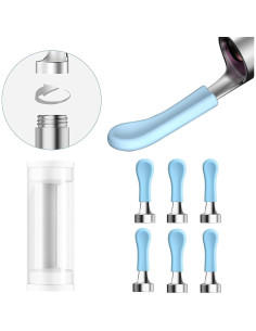 Consejos de Reemplazo Bebird para Limpiador de Oídos 6 Piezas 2