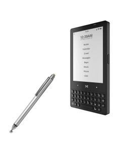 Bolígrafo Stylus BoxWave Doble Punta Capacitivo - Plata