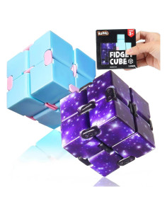 Cubo Infinito BUNMO Antiestrés Paquete de 2 - Juguetes