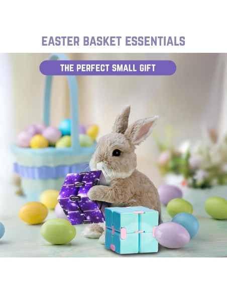 Cubo Infinito BUNMO Antiestrés Paquete de 2 - Juguetes