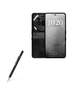Bolígrafo Stylus BoxWave FineTouch Negro Compatible con Nothing Phone 3A