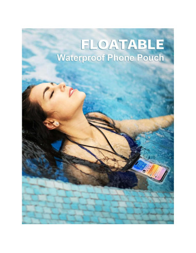 Funda Impermeable Flotante KOSENEC para iPhone y Samsung 7"