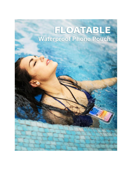 Funda Impermeable Flotante KOSENEC para iPhone y Samsung 7"