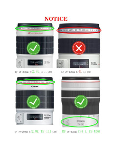 Tapa de Lente 77 mm Huipuxiang - Compatible Canon y Nikon [2 Pcs] 2