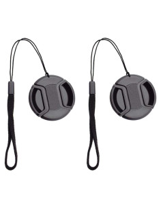 Tapa de Lente 55mm BTER para Nikon D5600 D5500 D5300 - 2 Piezas