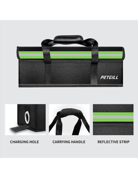 Bolsa a Prueba de Fuego PETGILL L 48.8x13.9x14.9 cm