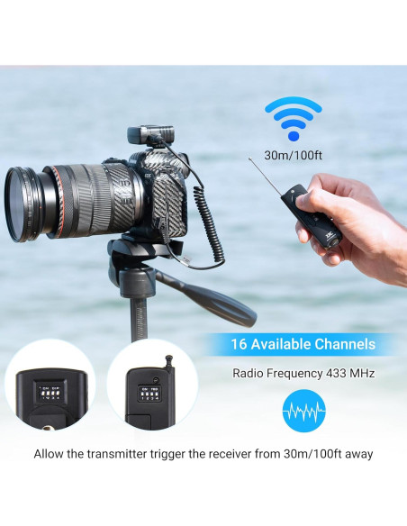 Control Remoto Inalámbrico JJC para Cámaras Fujifilm