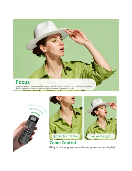 Control Remoto Inalámbrico Hanpusen para Cámara Nikon Z