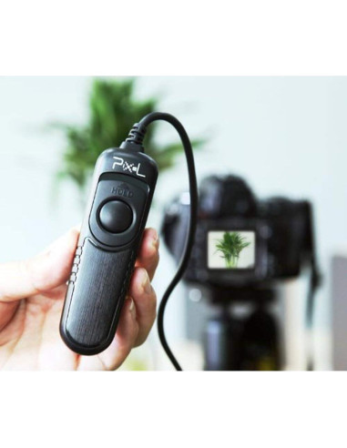 Cable de liberación de obturador remoto Pixel E3 para Canon y Fuji