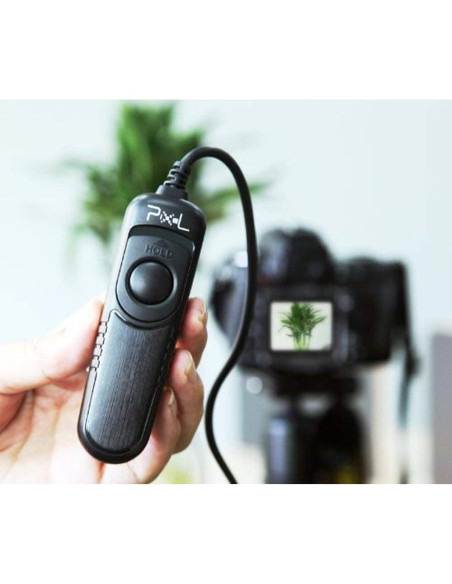 Cable de liberación de obturador remoto Pixel E3 para Canon y Fuji
