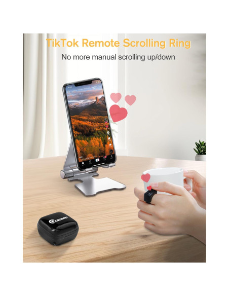 Control Remoto Bluetooth ADZERD D01 Pro para TikTok y iPad