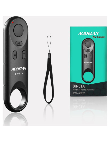 Control Remoto Inalámbrico Aodelan BR-E1A para Canon EOS