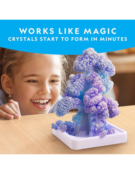 Kit de Crecimiento de Cristales National Geographic - 6 Árboles