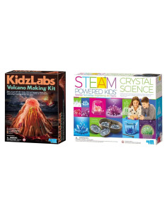 Kit de Crecimiento de Cristales y Volcanes Toysmith