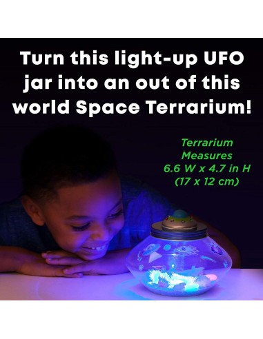 Kit de Terrario Espacial de Cristal Creativity for Kids - STEM 6+