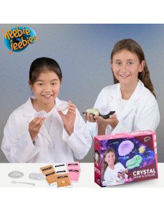 Kit de Crecimiento de Cristales Heebie Jeebies - 3 Formas para Niños 8+ 2