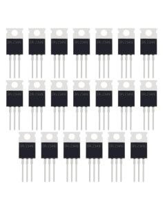 Transistor MOSFET N-Canal IRLZ34N 30A 55V TO-220 20pcs