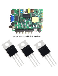 Transistor MOSFET N-Canal IRLZ34N 30A 55V TO-220 20pcs 2