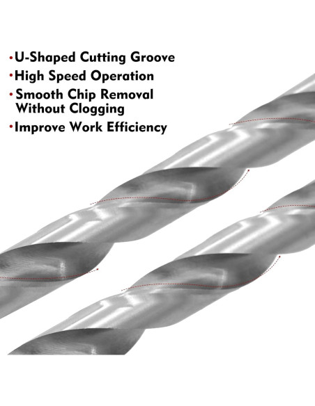 Broca de Agujero de Bolsillo RENYU 3/8" y 1/4" Hexagonal