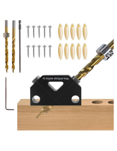 Plantilla de Dowel X Hesderty para Juntas Anguladas DIY