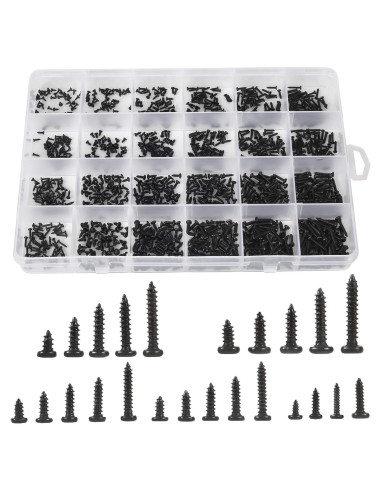 Kit de 1100 Tornillos Phillips MEIYYJ para Laptop M1.2 a M2