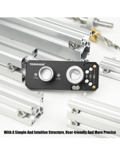 Guía de Taladro Toolcool para Perfiles de Aluminio M6 M8 2