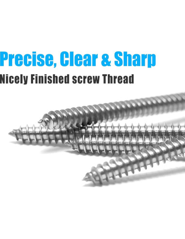 Kit de Tornillos de Madera AETTL 815 Piezas M3 M4 M5 M6