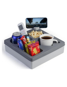 Bandeja Soporte de Tazas Linego XY48 Gris Silicona