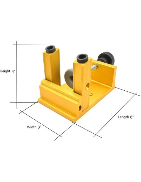 Plantilla Ajustable para Agujeros de Pocket Big Horn 12600