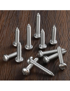 Kit de Tornillos Autoperforantes BNUOK 247 Piezas Acero Inoxidable 2