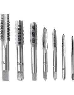 Juego de Machos de Rosca Métrica QISF M3-M12 14 Piezas 2