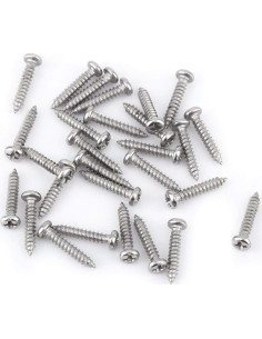 Juego de Tornillos Autoperforantes Joyzan M3 Acero Inoxidable 200pcs 2