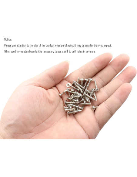 Kit de Tornillos Autoperforantes LBY 900pcs M2.3 M2.6 M3 Acero