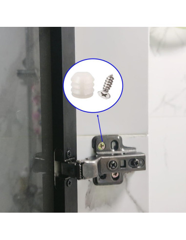 Juego de Inserciones de Dowel con Bisagra TQFXGLL 100 Piezas