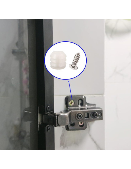 Juego de Inserciones de Dowel con Bisagra TQFXGLL 100 Piezas