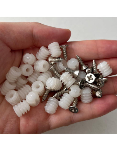 Juego de Inserciones de Dowel con Bisagra TQFXGLL 100 Piezas