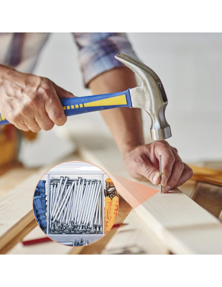 Kit de 360 Piezas de Tornillos y Anclajes PIANKEKE