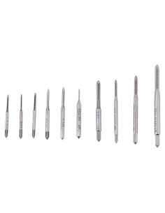 Juego de Machos de Rosca de Mano Vikye M1 a M3.5 - 10 Piezas