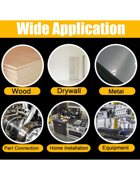 Kit 510 Tornillos Autoperforantes TEK Acero Inoxidable 410