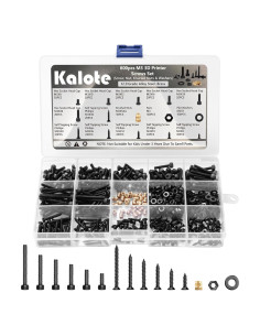 Conjunto de Tornillos M3 600 Piezas Kalote Acero 12.9