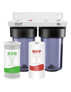 Filtro de Agua SimPure DB10C-2 2 Etapas 10x4.5"