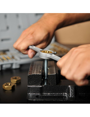 Juego de Machos y Matrices Neiko 00911A 40 Piezas SAE