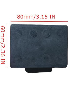 Clip Magnético para Cinturón QIAOTLB Negro 8x6 cm 2